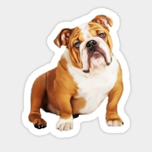 American Bulldog, Dog Lover Sticker